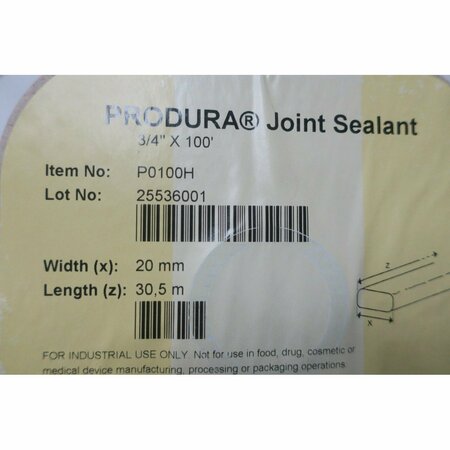 Produra JOINT SEALANT 3/4IN X 100FT PUMP PARTS AND ACCESSORY P0100H
